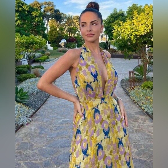 PRINTED BEADED DRESS - Picture 6 of 16